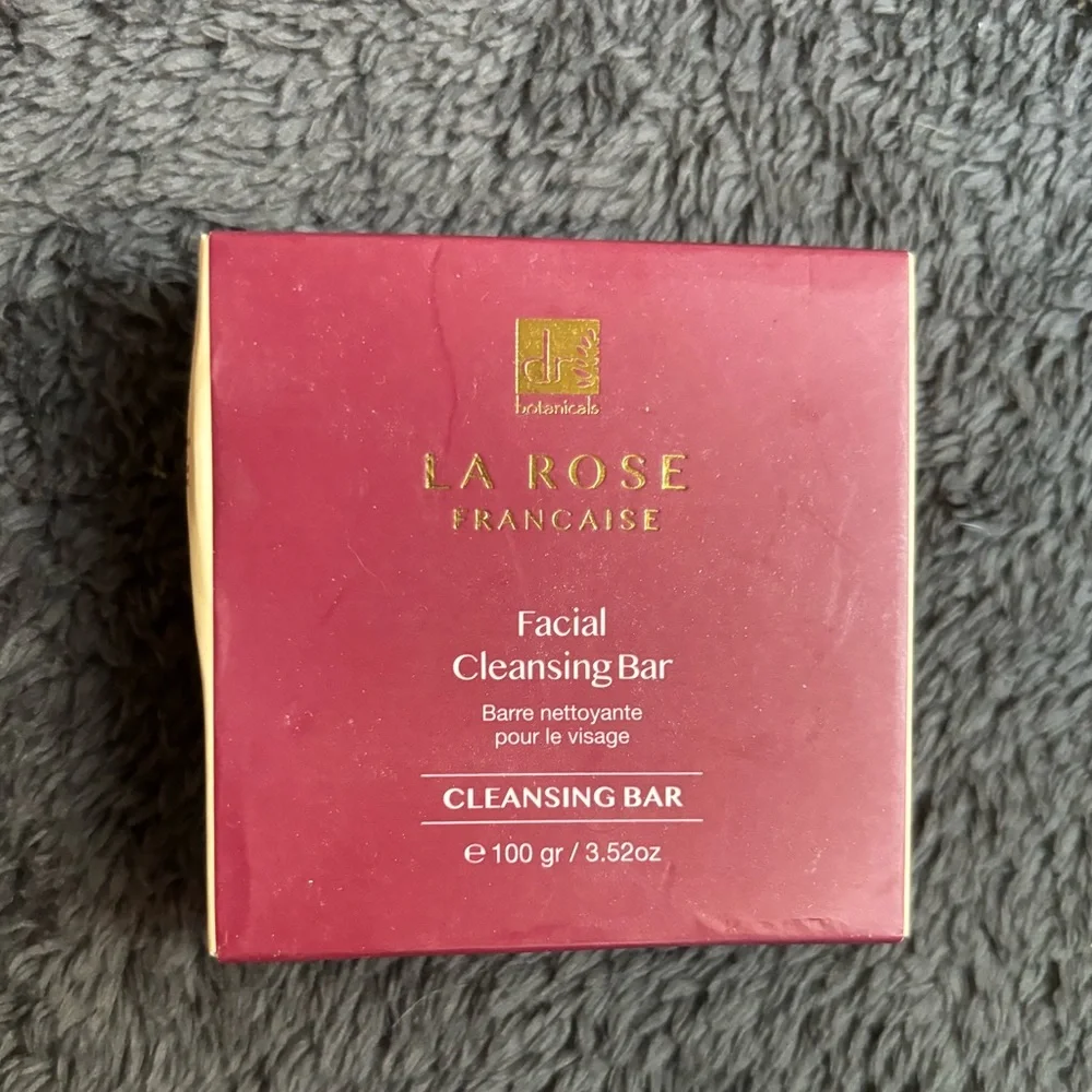 NWT- Dr. Botanicals La Rose Facial Cleansing Bar - Picture 1 of 5